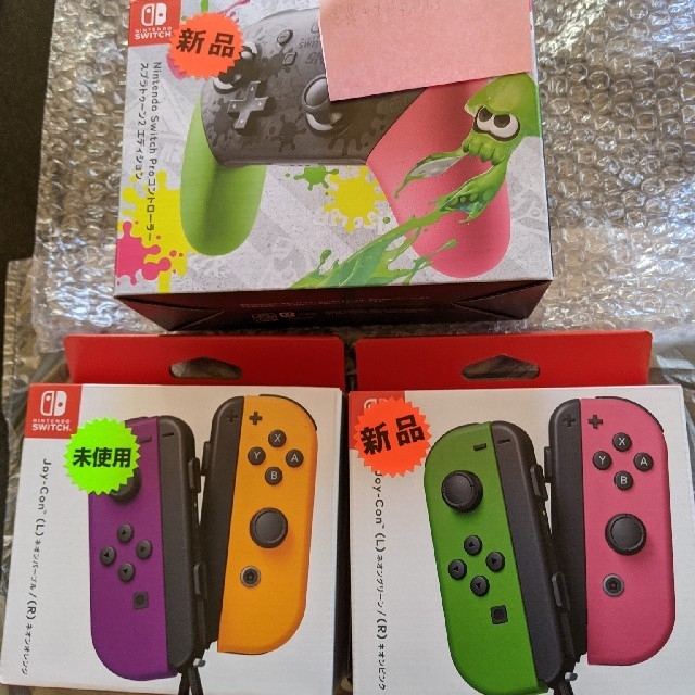 新品　Joy-Con2個&Proコントローラー家庭用ゲームソフト