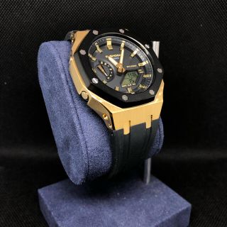 ジーショック(G-SHOCK)のGA-2100本体付き ラバーベルトセット カシオーク カスタム Gショック(腕時計(アナログ))