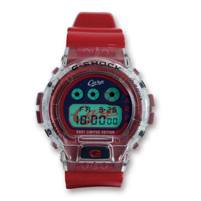 広島カープ G-SHOCK 2023年モデル 1,500点限定 CASIO 腕時計(デジタル 