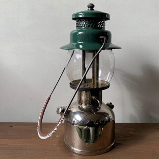 Coleman 242系ランタン用 特注ベイルカバー(ダークブラウンx白)
