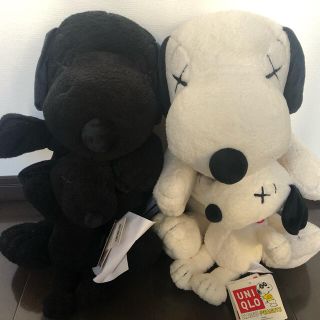 ユニクロ(UNIQLO)の4個セット UNIQLO snoopy kaws ぬいぐるみ スヌーピー カウズ(ぬいぐるみ)