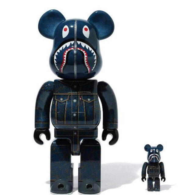 特別オファー LEVI'S X BAPE - APE BATHING A BE@RBRICK 400% & 100
