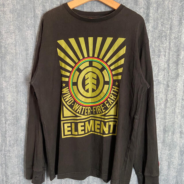 ELEMENT(エレメント)のelement エレメント　ビッグロゴ　ラスタカラー　SK8 ロンT メンズのトップス(Tシャツ/カットソー(七分/長袖))の商品写真