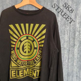 エレメント(ELEMENT)のelement エレメント　ビッグロゴ　ラスタカラー　SK8 ロンT(Tシャツ/カットソー(七分/長袖))