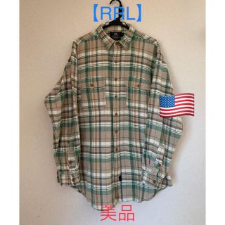 ダブルアールエル(RRL)の【RRL】ダブルアールエル(ラルフローレン)ネルシャツUSL 美品(シャツ)