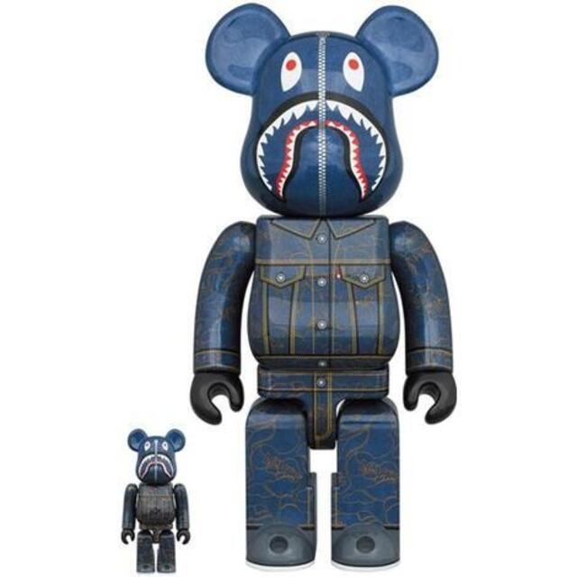 【新品未開封】BAPE x LEVI’S BE@RBRICK 400%&100%