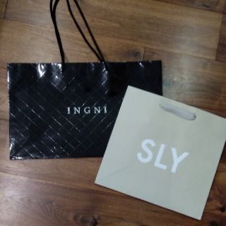 スライ(SLY)のINGNI、SLY紙袋セット(ショップ袋)