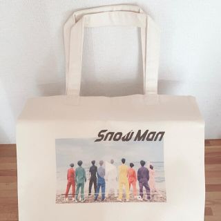 Snow Man トートバッグ(トートバッグ)