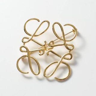 LOEWE - 【ラスト1点】ロエベ アナグラム ブローチ ゴールド の通販 by