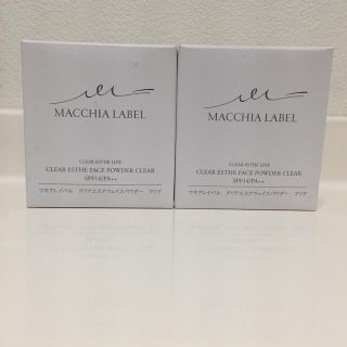 マキアレイベル(Macchia Label)のマキアレイベル クリアエステフェイスパウダー クリア(フェイスパウダー)