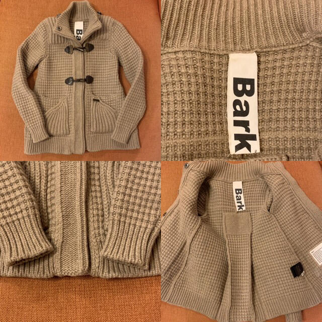 BARK(バーク)のほい様専用 Bark バーク ニット ダッフルコート ショート丈 レディースのジャケット/アウター(ダッフルコート)の商品写真