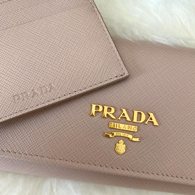 新品》PRADA パスケース付き 長財布 三角タグ プラダ - agame.ag