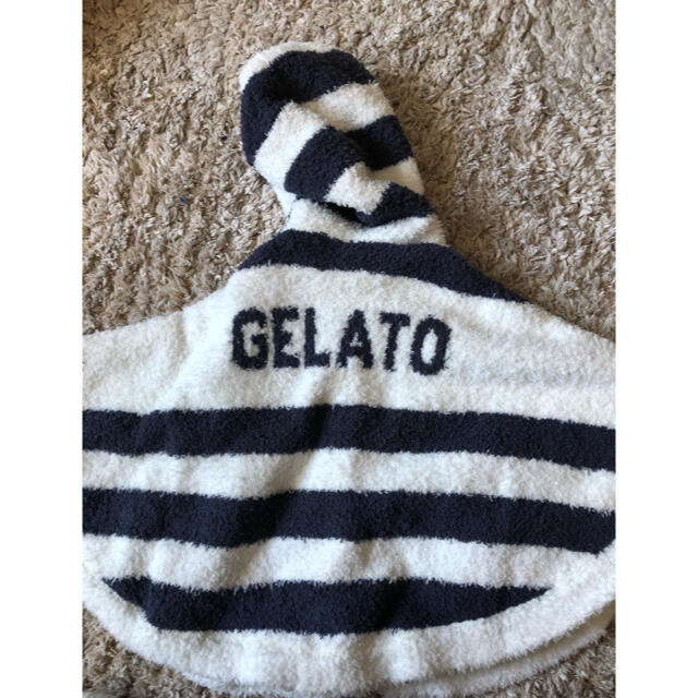 gelato pique(ジェラートピケ)のジェラートピケ  ベビーポンチョ キッズ/ベビー/マタニティのベビー服(~85cm)(その他)の商品写真