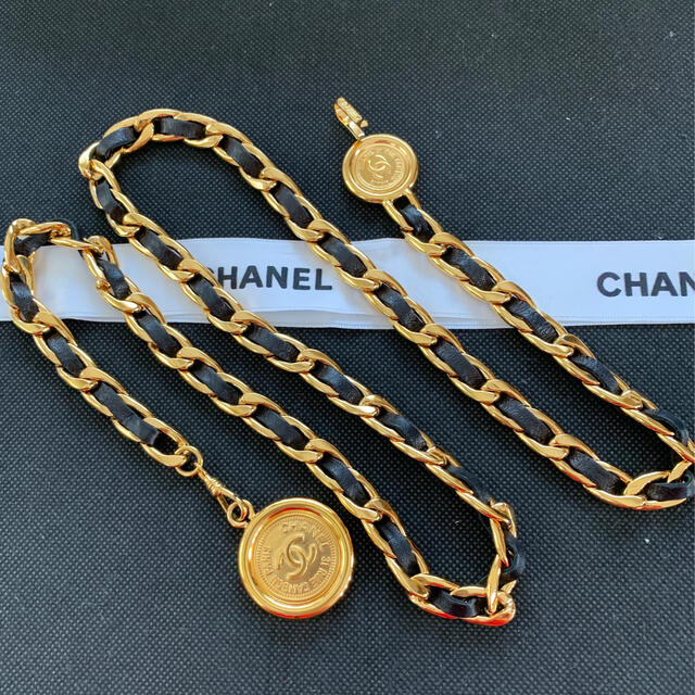 CHANEL ヴィンテージ　チェーンベルト　美品