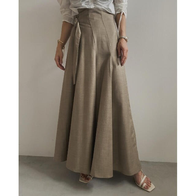 wrapping belted skirt / AMERI VINTAGE