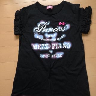 メゾピアノジュニア(mezzo piano junior)のメゾピアノのTシャツ、お値下げしました。(Tシャツ/カットソー)