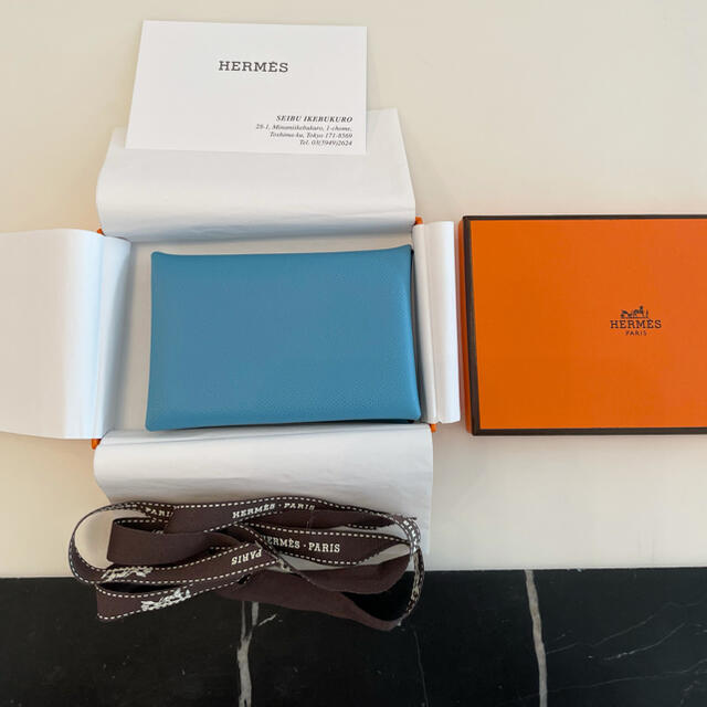 新品⭐️未使用　百貨店購入　HERMES エルメス　カードケース　名刺入れ