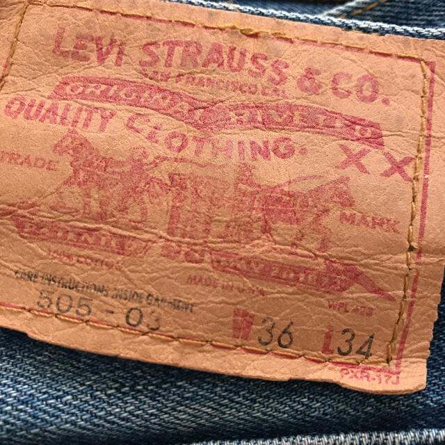 Levi's(リーバイス)のlevis 505-03 ジーンズ 米国製 メンズのパンツ(デニム/ジーンズ)の商品写真