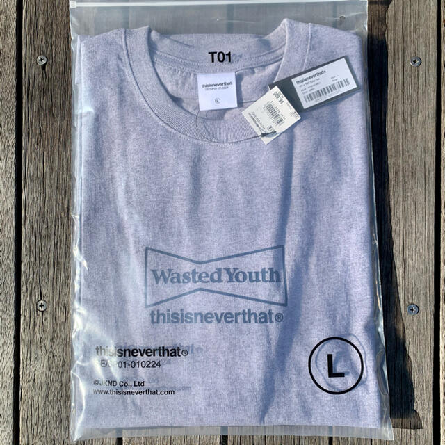thisisneverthat × Wasted youth Tシャツ
