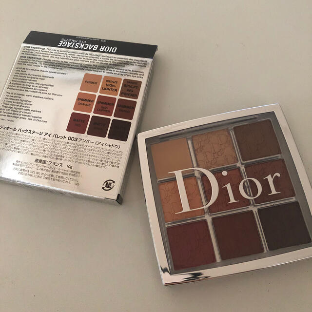 Dior バックステージアイパレット 003 アンバー