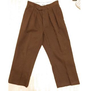 NEAT　  ニート　 Cotton Kersey　  Wide 　44(スラックス)