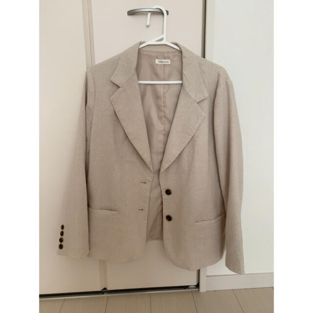 OUTLET SALE Folly Days リネン混 テーラードジャケット en-dining.co.jp