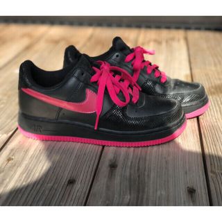 ナイキ(NIKE)のAF-1 82 黒×ピンク(スニーカー)