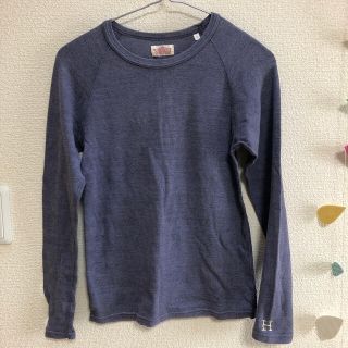 ハリウッドランチマーケット(HOLLYWOOD RANCH MARKET)のお値引中★ ハリウッドランチマーケット　長袖Tシャツ　サイズ1(Tシャツ/カットソー(七分/長袖))