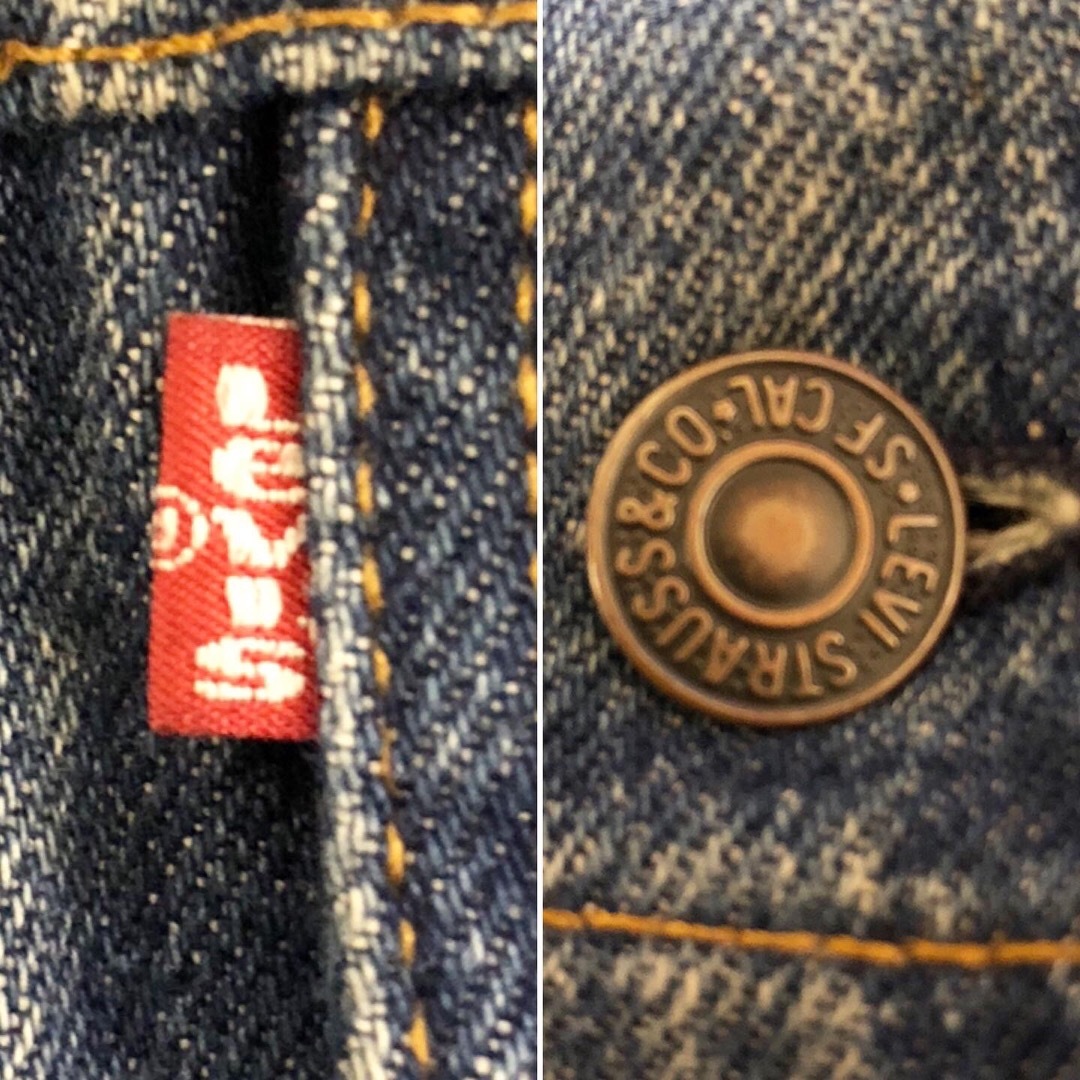 Levi's - USA製 80s Levis 70506-0216 デニムジャケット36Rの Levi's - USA製 80s Levis 70506-0216 デニムジャケット36Rの