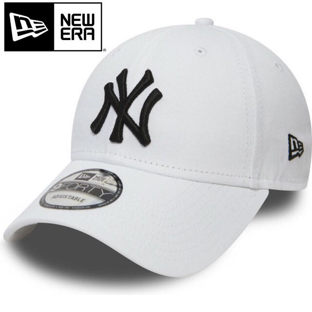 NEW ERA(ニューエラー)のニューエラ キャップ NY ヤンキース 白 ホワイト メンズの帽子(キャップ)の商品写真