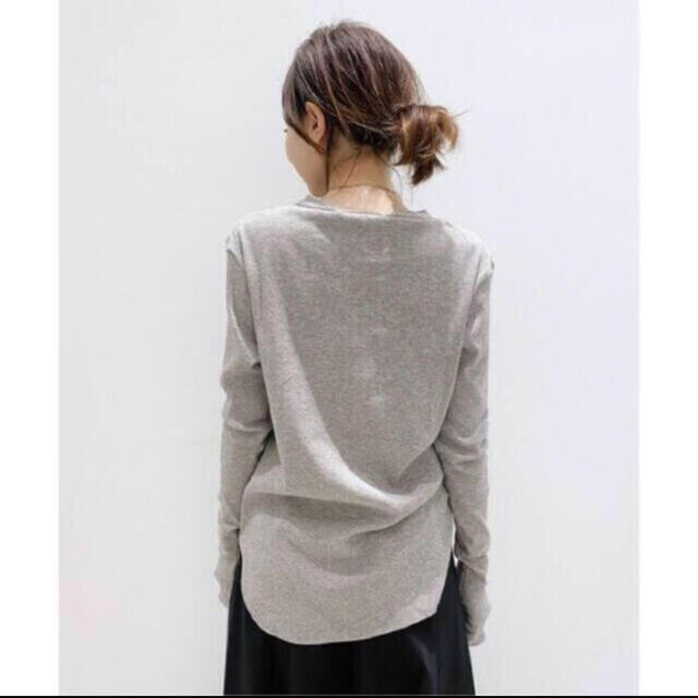 L'Appartement アパルトモンリブTシャRib L/S T-sh2色