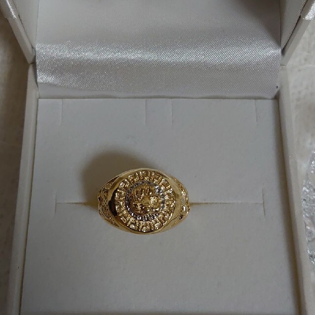 silver925 ゴールドリング『鷹』 メンズのアクセサリー(リング(指輪))の商品写真