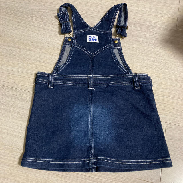 Lee(リー)のLeeオーバーオール キッズ/ベビー/マタニティのキッズ服女の子用(90cm~)(スカート)の商品写真