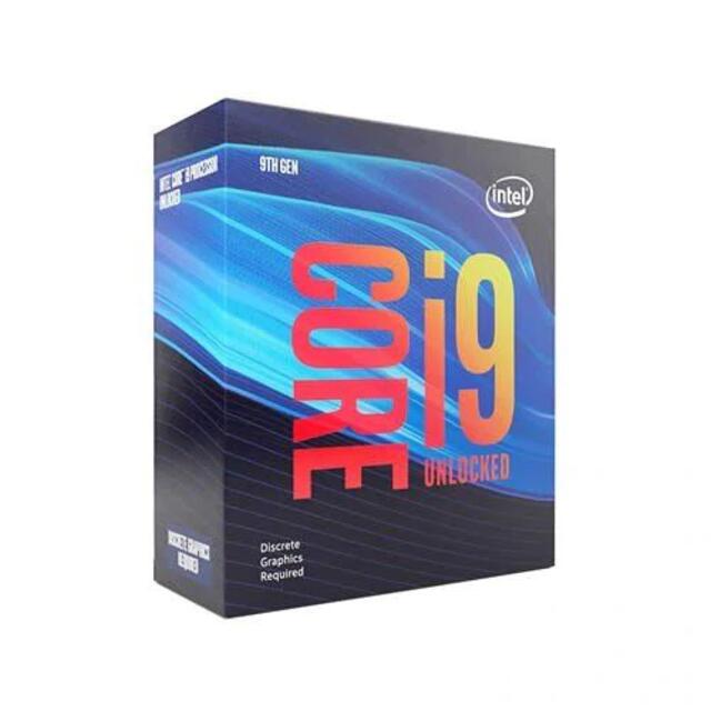 intel Core i9 9900KF BOX 1個　箱に汚れアリ