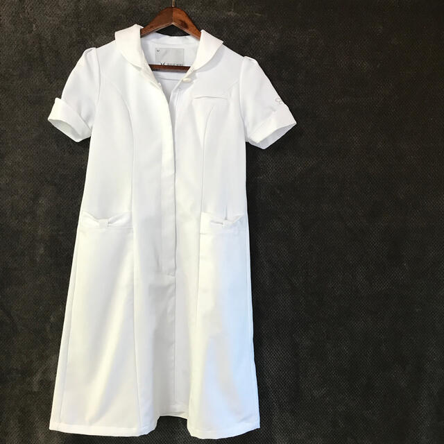 Mナース服 バタフライリボンワンピース女性 HANAEMORI ブランド Mナース服 バタフライリボンワンピース女性 HANAEMORI ブランド