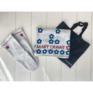 マリークワント(MARY QUANT)のマリークワント  フリースブランケット　新品未使用(おくるみ/ブランケット)