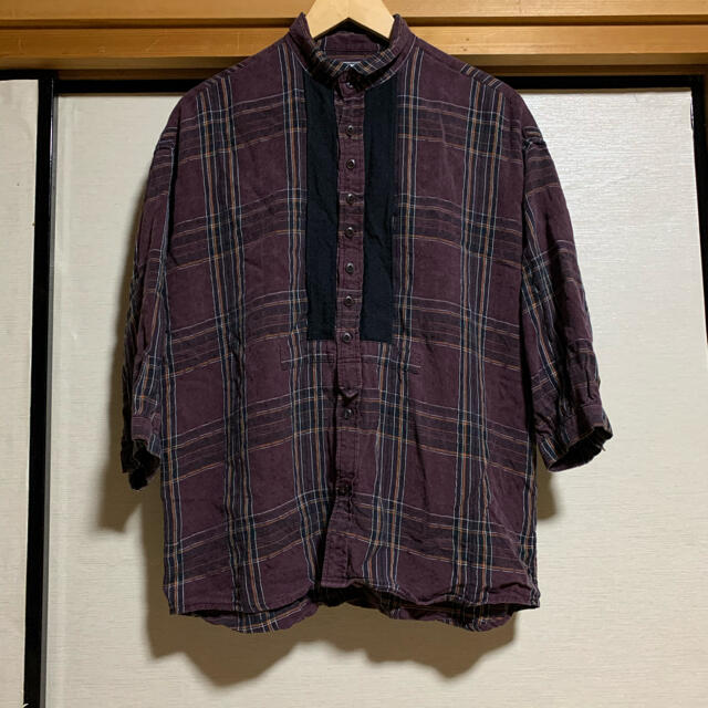 SHAREEF(シャリーフ)の日本製 13ss SHAREEF JQ check big shirts メンズのトップス(シャツ)の商品写真