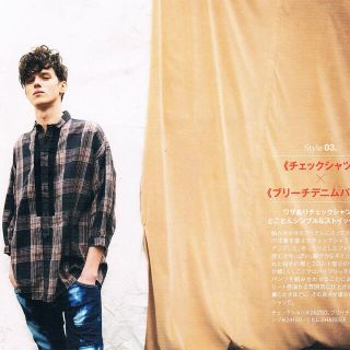 シャリーフ(SHAREEF)の日本製 13ss SHAREEF JQ check big shirts(シャツ)