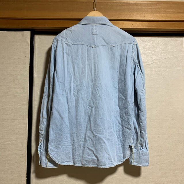 日本製　12ss Sanca Denim western shirts