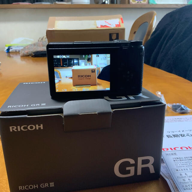 RICOH  GRIII  GR3   Ricohオンラインストア　保証期間内