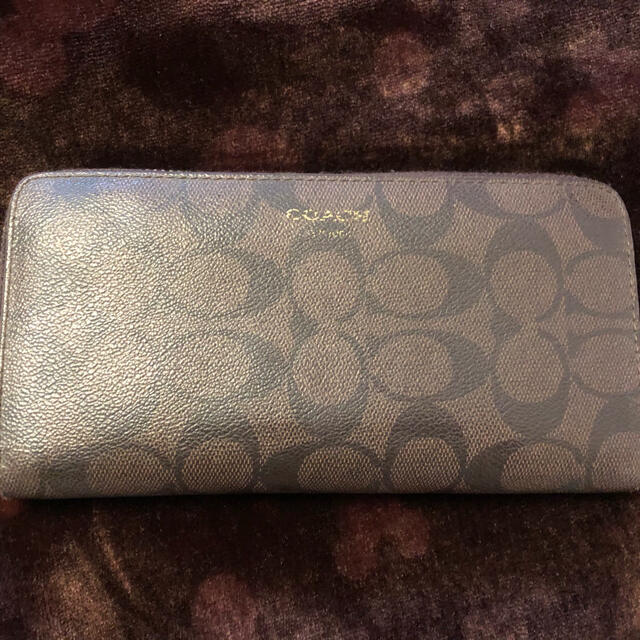 COACH(コーチ)のcoach 長財布　中古　 メンズのファッション小物(長財布)の商品写真