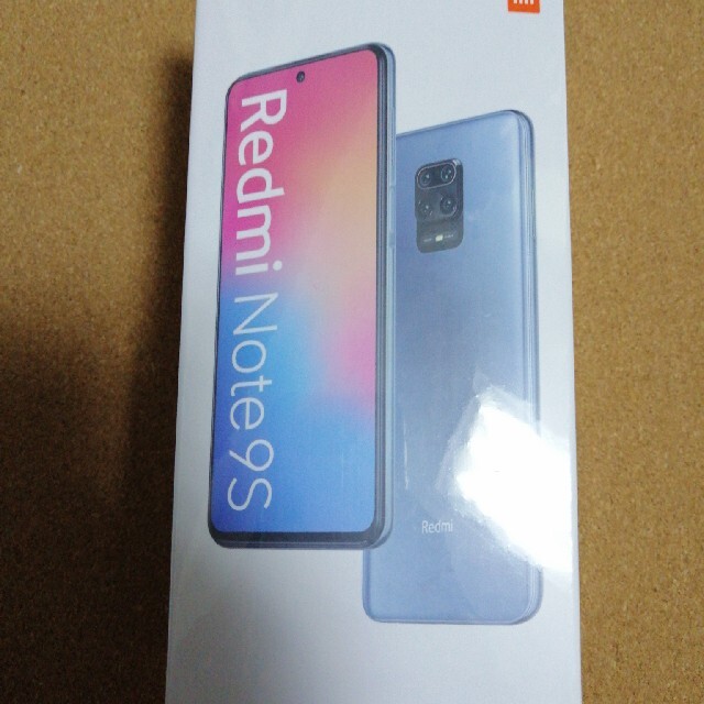 redmi note 9s グレシャーホワイト