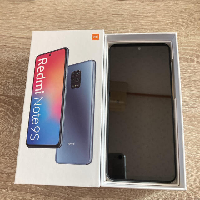 新品未開封 xiaomi redmi note 9s 国内版 本体 ホワイト