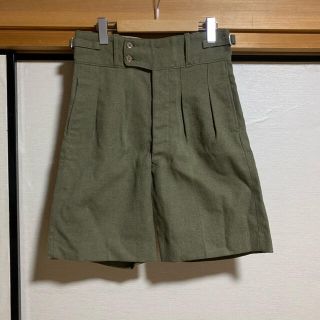 マルタンマルジェラ(Maison Martin Margiela)の希少 40-50s' UK military ghrka shorts(ワークパンツ/カーゴパンツ)