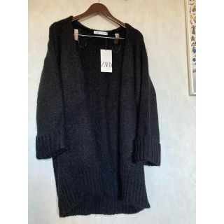 ザラ(ZARA)のSALE ZARA新品ニットロングカーデ(ニットコート)