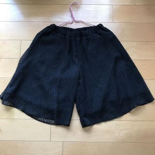 フィス(FITH)のPeekaboo様専用　リバーシブルキュロットパンツ　黒　150(パンツ/スパッツ)