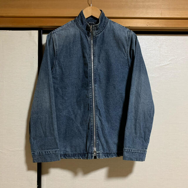 90s' A.P.C. Denim single riders jacket