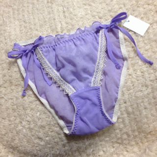 フリルレース♡紐ショーツ(ルームウェア)