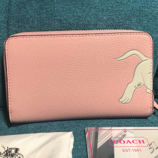 最新モデル　新品　COACH　レア　ダルメシアン　101匹わんちゃん　ブルー