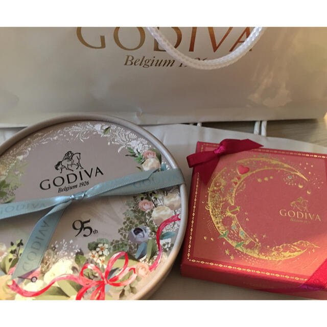 ♡GODIVA♡ゴディバ♡2点セット♡2021バレンタイン♡チョコ♡袋付♡込